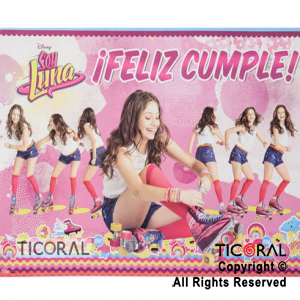 SOY LUNA AFICHE FELIZ CUMPLE x 1